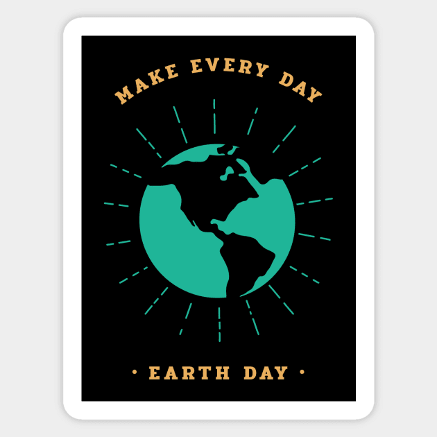 eco friendly Earth Day Sticker by Tip Top Tee's